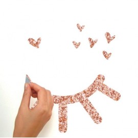 Roommates - Αυτοκόλλητα Τοίχου "Eyelash"