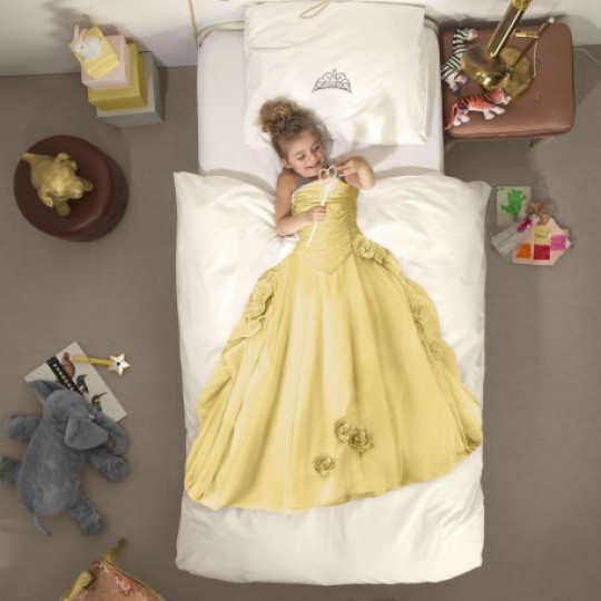 Snurk - Παπλωματοθήκη 140x200cm Princess Yellow