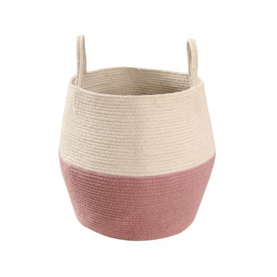 Lorena Canals - Καλάθι Αποθήκευσης Zoco Ash Rose/Natural 35x30cm