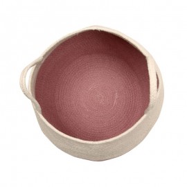 Lorena Canals - Καλάθι Αποθήκευσης Zoco Ash Rose/Natural 35x30cm