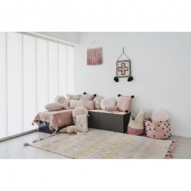 Lorena Canals - Καλάθι Αποθήκευσης Zoco Ash Rose/Natural 35x30cm