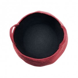 Lorena Canals - Καλάθι Αποθήκευσης Zoco Black/Aubergine 35x30cm