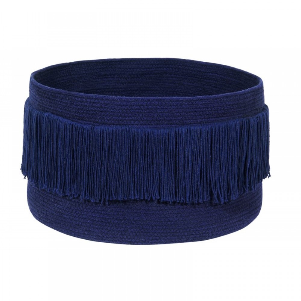 Lorena Canals - Καλάθι Αποθήκευσης Fringes Alaska Blue 30x45cm