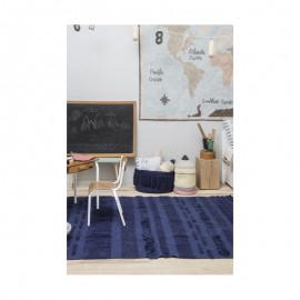 Lorena Canals - Καλάθι Αποθήκευσης Fringes Alaska Blue 30x45cm