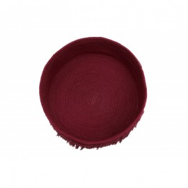 Lorena Canals - Καλάθι Αποθήκευσης Fringes Savannah Red 30x45cm