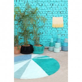 Lorena Canals - Καλάθι Αποθήκευσης Tassels Emerald 30x45cm