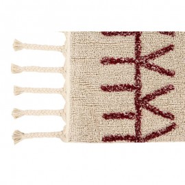 Lorena Canals - Χαλί Δωματίου Bereber Burgundy 140x200cm