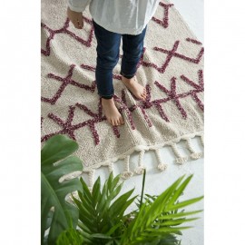 Lorena Canals - Χαλί Δωματίου Bereber Burgundy 140x200cm