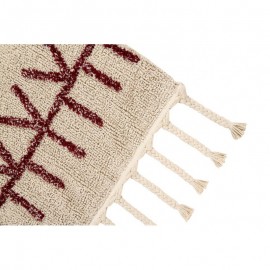 Lorena Canals - Χαλί Δωματίου Bereber Burgundy 140x200cm