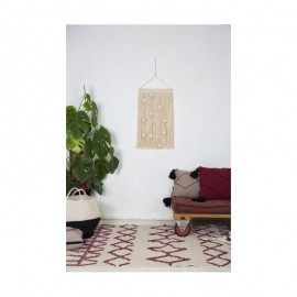 Lorena Canals - Χαλί Δωματίου Bereber Burgundy 140x200cm