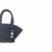 Lorena Canals - Καλάθι Αποθήκευσης Cistel Dark Grey Small 15x33x10cm