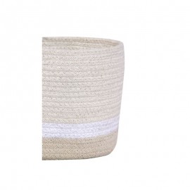 Lorena Canals - Καλάθι Αποθήκευσης Mini Tricolor Off White 15x15cm