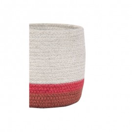 Lorena Canals - Καλάθι Αποθήκευσης Mini Tricolor Natural 15x15cm