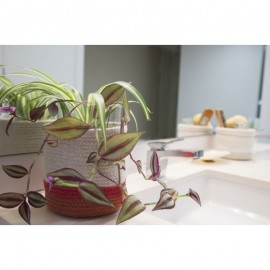 Lorena Canals - Καλάθι Αποθήκευσης Mini Tricolor Natural 15x15cm