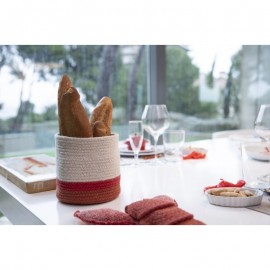 Lorena Canals - Καλάθι Αποθήκευσης Mini Tricolor Natural 15x15cm