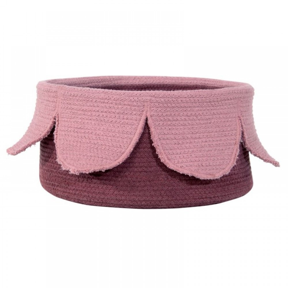 Lorena Canals - Καλάθι Αποθήκευσης Petals Ash Rose 20x33cm