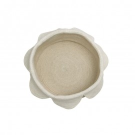 Lorena Canals - Καλάθι Αποθήκευσης Petals Off White 