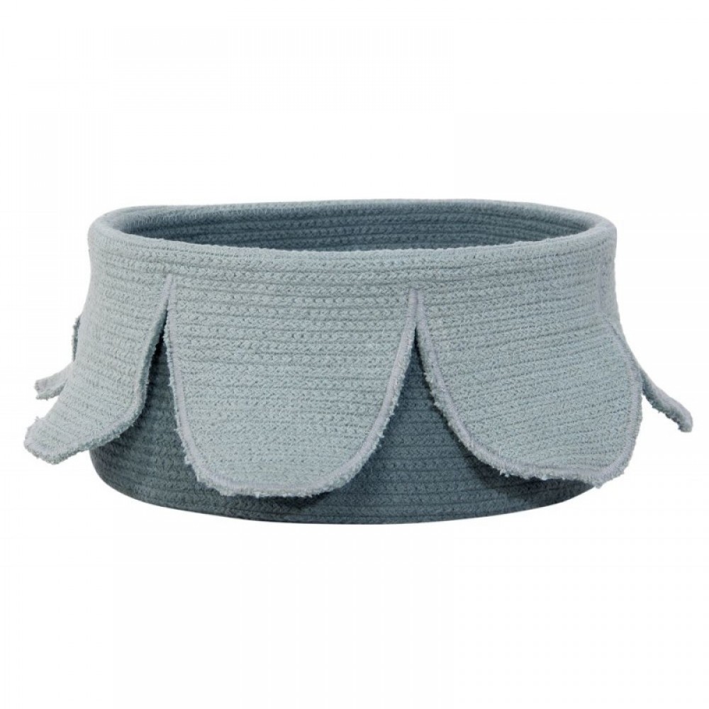 Lorena Canals - Καλάθι Αποθήκευσης Petals Vintage Blue 20x33cm