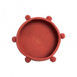 Lorena Canals - Καλάθι Αποθήκευσης Tray Brick Red 30x12cm