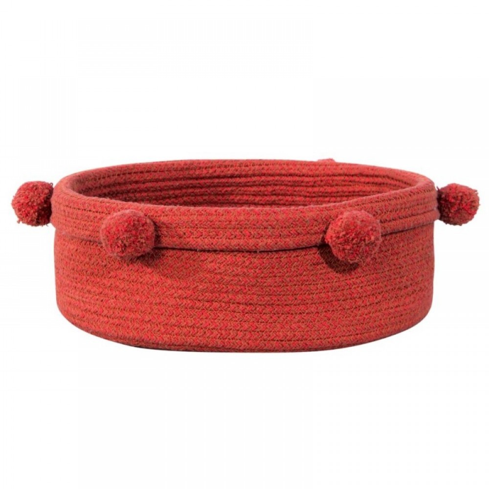 Lorena Canals - Καλάθι Αποθήκευσης Tray Brick Red 30x12cm