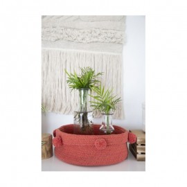 Lorena Canals - Καλάθι Αποθήκευσης Tray Brick Red 30x12cm