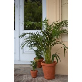 Lorena Canals - Σετ 3 Βαμβακερά Καλάθια Αποθήκευσης Pots Terracota