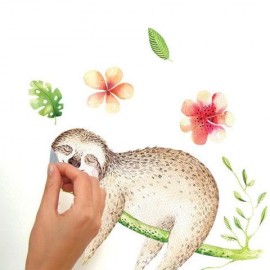 Roommates - Αυτοκόλλητα Τοίχου "Lazy Sloth"