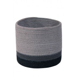 Lorena Canals - Καλάθι Αποθήκευσης Mini Tricolor Grey 15x15cm