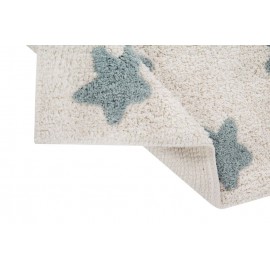 Lorena Canals - Χαλί Δωματίου Stars Natural/Vintage Blue 120x160cm