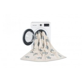 Lorena Canals - Χαλί Δωματίου Stars Natural/Vintage Blue 120x160cm