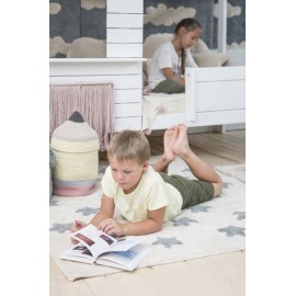 Lorena Canals - Χαλί Δωματίου Stars Natural/Vintage Blue 120x160cm