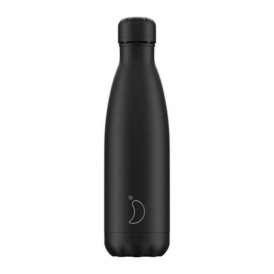 Chillys Bottles - Μπουκάλι Θερμός All Black 500ml