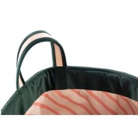 Nobodinoz - Καλάθι Αποθήκευσης Velvet Savanna Jungle Green Nobodinoz - Καλάθι Αποθήκευσης Velvet Savanna Jungle Green