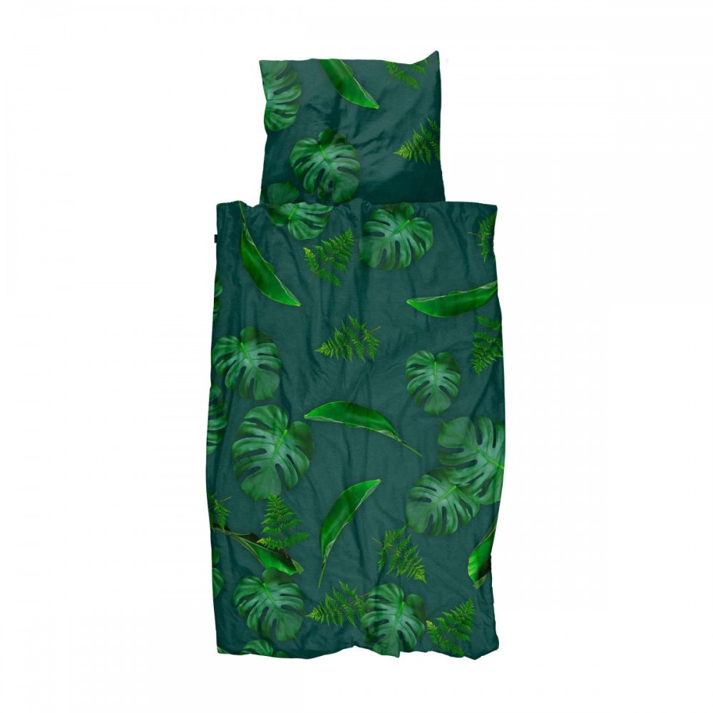 Snurk - Παπλωματοθήκη 140x200cm Green Forest