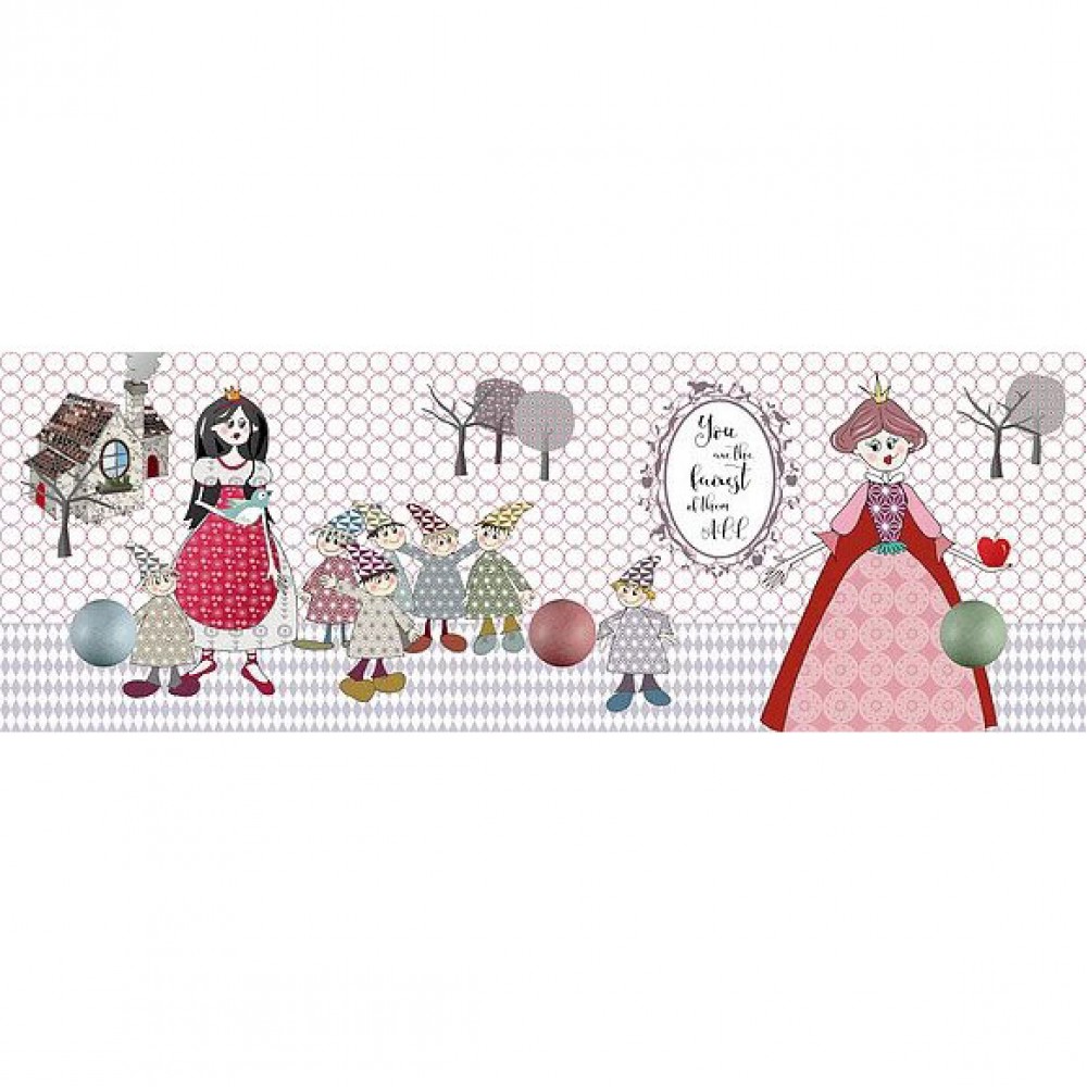 Colourbox - Ξύλινη Κρεμάστρα Τοίχου "Χιονάτη"