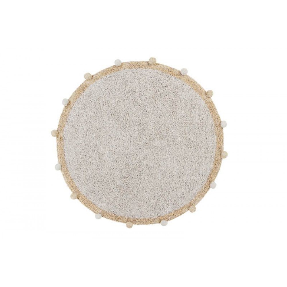 Lorena Canals - Χαλί Δωματίου Bubbly Natural/Honey Ø120cm Lorena Canals - Χαλί Δωματίου Bubbly Natural/Honey Ø120cm