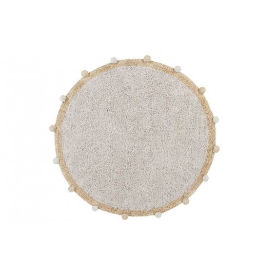 Lorena Canals - Χαλί Δωματίου Bubbly Natural/Honey Ø120cm Lorena Canals - Χαλί Δωματίου Bubbly Natural/Honey Ø120cm