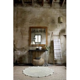 Lorena Canals - Χαλί Δωματίου Bubbly Olive/Natural Ø120cm