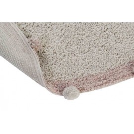 Lorena Canals - Χαλί Δωματίου Bubbly Natural/Vintage Nude Ø120cm