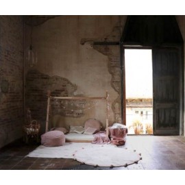 Lorena Canals - Χαλί Δωματίου Bubbly Natural/Vintage Nude Ø120cm