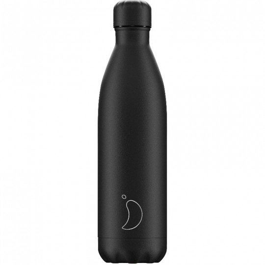 Chillys Bottles - Μπουκάλι Θερμός All Black 750ml
