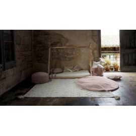 Lorena Canals - Πουφ Sleepover Lou Vintage Nude Ø120x8cm