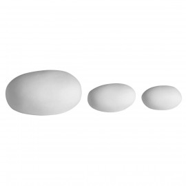 Raeder - Σετ 3 Πορσελάνινα Βότσαλα LED