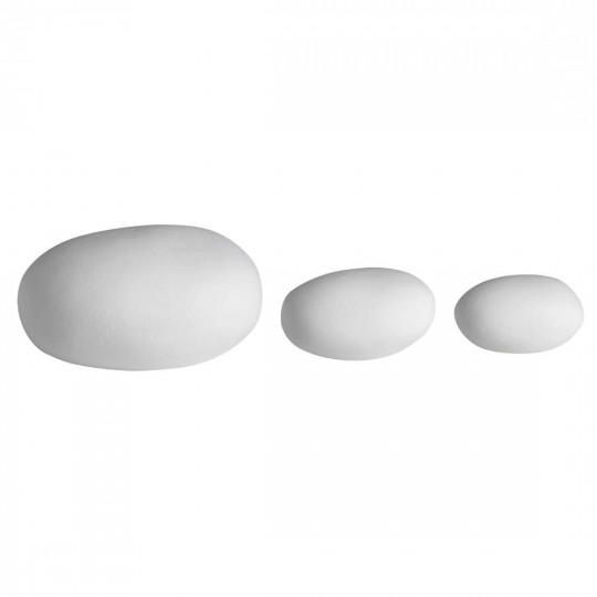 Raeder - Σετ 3 Πορσελάνινα Βότσαλα LED