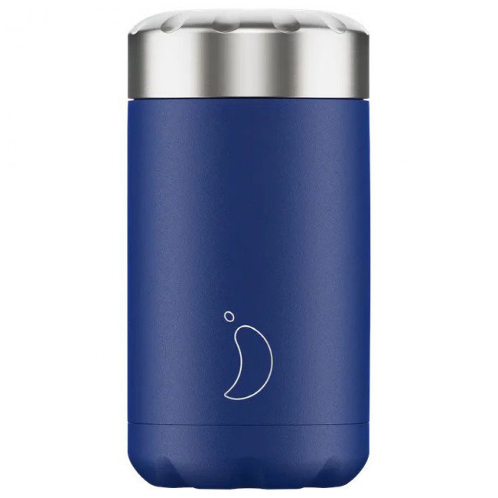 Chillys Bottles - Food Pot Θερμός Matte Blue 500ml