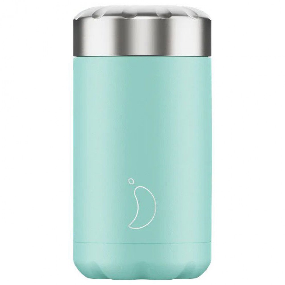 Chillys Bottles - Food Pot Θερμός Pastel Green 500ml Chillys Bottles - Food Pot Θερμός Pastel Green 500ml