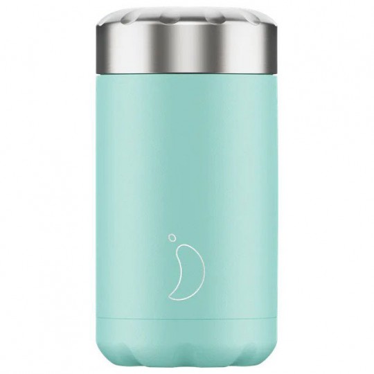Chillys Bottles - Food Pot Θερμός Pastel Green 500ml Chillys Bottles - Food Pot Θερμός Pastel Green 500ml