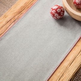 Gofis Home - Runner Edelweiss 35x150cm Γκρι/Πορτοκαλί 114/03