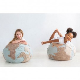 Lorena Canals - Πουφ World Map Ø50x45cm