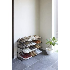 Yamazaki - Πτυσσόμενο Ράφι Για Παπούτσια 3 Επιπέδων BK